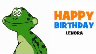 HAPPY BIRTHDAY LENORA!