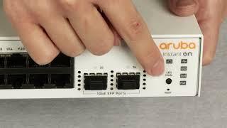 Unboxing Aruba Instant On 1830 24 Port PoE Switch