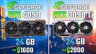 NVIDIA RTX 4090 vs RTX 3090 Ti | Test in 6 Games