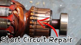 How To Find Sparking/Short Circuit Ryobi Router Commutator