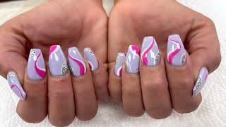 Elegant new Trend nail art design inspiration/YouTube Amy Huynh