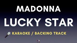 Madonna - Lucky Star | Karaoke / Backing Track