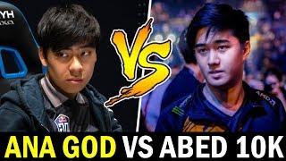 when ANA vs ABED — Dota GOD vs 10K Mid Boss Dota 2