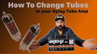 How To Replace Tubes in your Tube Amp | DIY