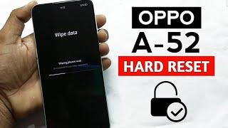 Oppo A52 (CPH2061) Hard reset | How to hard reset Oppo A52 2023.
