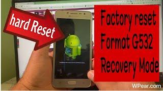 Hard Reset Galaxy Grand Prime Plus SM-G532F |  Recovery mode