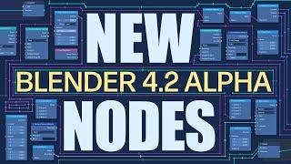 What’s new in geometry nodes in blender 4.2 ALPHA