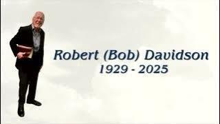 Bob Davidson Memorial