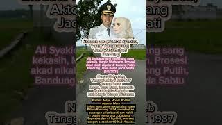 Biodata dan profil Ali Syakieb Aktor Tampan yang jadi Jadi wakil Bupati Bandung