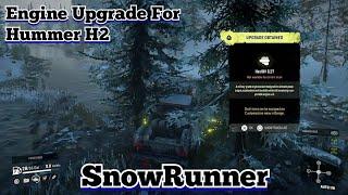 HUMMER H2 Engine Upgrade Location - Het/8v 6.2T | SnowRunner