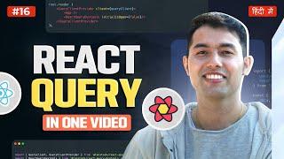 React Query (TanStack) Full Course Tutorial in One Video