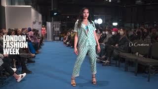 London Fashion Week by Fashion show live Designer Megans Choix Model 3