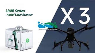 LiAIR X3 - Lightweight Compact Aerial Laser Scanner - GVI's Newest LiDAR Product