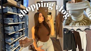 SHOPPING VLOG: Fall essentials, Huge clothing haul & Solo retail therapy