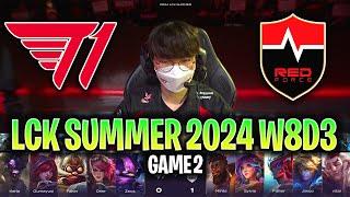 T1 vs NS GAME 2 HIGHLIGHTS LCK SUMMER 2024 W8D3 - SKT T1 vs NONGSHIM LCK SUMMER 2024