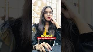 A day in my life  As a Fashion designer ‍ #anjsfashion #youtubeindia