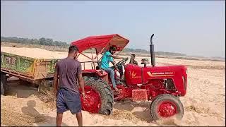 Mahindra 265DI stuck in Sand |  Mahindra 265 | Mahindra tractor