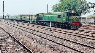 15UP Karachi Express lead HGMU|30|8214 Through Pass KotRadhaKishan|RailLoverPakistan