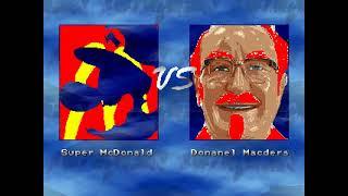 WINMUGEN "Battle 1vs1 #95" Super McDonald vs Donanel MacDers