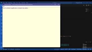 How to Make a Text Editor using Tkinter in Python |  Tkinter GUI Programming | WITH FULL CODE LINK