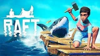 RAFT Gameplay German - Survival Game mit Hai kommt auf Steam