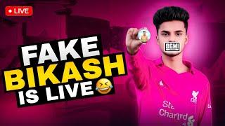 Fake  Bikash Is Rendom Teammate  Trolling | Bgmi Live Stream With Indbikashop 