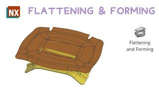 Flattening & Forming | Siemens NX | Studio Surfacing |