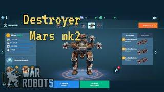 war Robots: mars mk2 with Gothic fainter is really stronger 