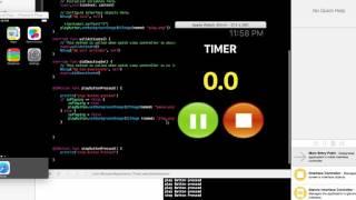 Learning WatchKit x12 Make Function for TimerApp