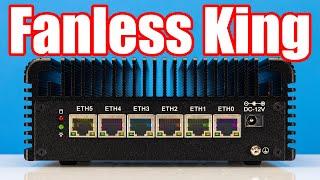 KING of Fanless 2.5GbE Mini PC Routers and Firewalls Now with Intel Core i5 Alder Lake