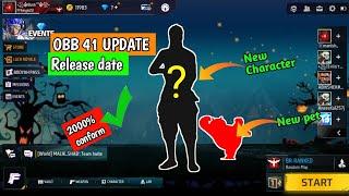 Free fire Max obb 41 update detail || ff obb 41 update released date  || free fire ob 40 update