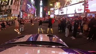 HELLCAT- REACTIONS Times Square Manhattan NYC POV | NIGHT |  - GO PRO 8 HERO