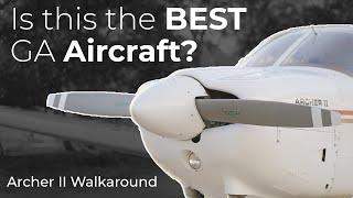 The best plane for a TIGHT BUDGET!? Piper Archer II Walkaround & Flight