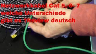 Netzwerkkabel Cat 5,-6- 7 welche Unterschiede gibt es ?Technical Tipps 21