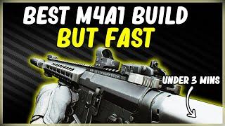 BEST META M4A1 IN ESCAPE FROM TARKOV BUT FAST LOWEST RECOIL - BEST GUN BUILD IN EFT IN UNDER 3 MINS