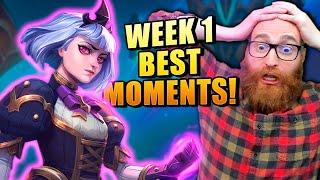 The Best Week 1 Moments! HeroesCCL Recap w/ Bahamut - Heroes of the Storm Esports Highlights