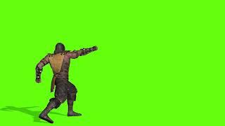 Mortal Kombat - Scorpion - (GREEN SCREEN) #043