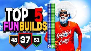 TOP 5 FUN BUILDS in NBA 2K22! BEST BUILDS on NBA 2K22 for FUN! OVERPOWERED DEMIGODS!