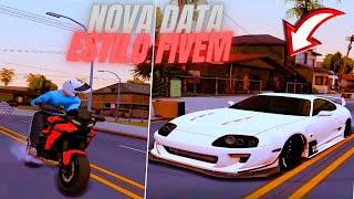  DATA MODIFICADA ESTILO FIVEM PARA FUGA E RP  GTA SAMP PC