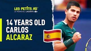 RETRO | 14 years old Carlos Alcaraz in Les Petits As 2017 