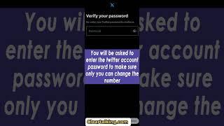 How to Update Phone Number on your Twitter Account? #twitter  #socialmediaapp