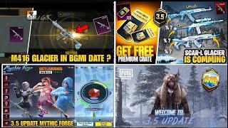  Bgmi M416 glacier is Back | Next Mythic Forge New Leaks | Next Premium Crate Gun | Bgmi 3.5 Update