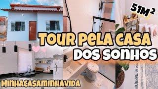 TOUR COMPLETO PELA CASA DOS SONHOS | DEUS REALIZA SONHOS | MINHA CASA MINHA VIDA