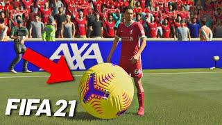 PLAYING FIFA 21 WITH A HUGE FOOTBALL!