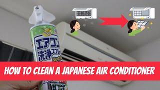 How to clean a Japanese air conditioner