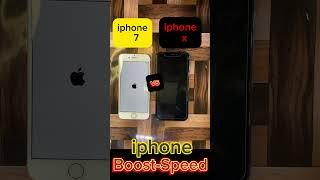 iphone 7 vs x (boost-test)#shorts#youtubeshorts#viral