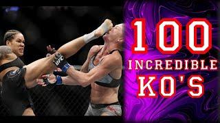100 INCREDIBLE KNOCKOUTS | WOMEN'S DIVISION