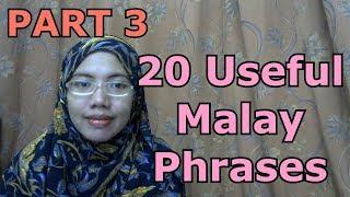 [LEARN MALAY] 135-20 Useful Malay Phrases(PART 3)