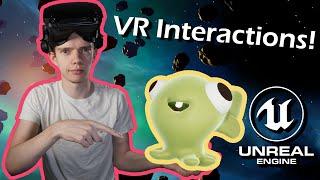 How to make VR Interactions? | Unreal Engine Game Devlog
