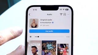 How To Use Saved Audio On Instagram On Story! (2023)
